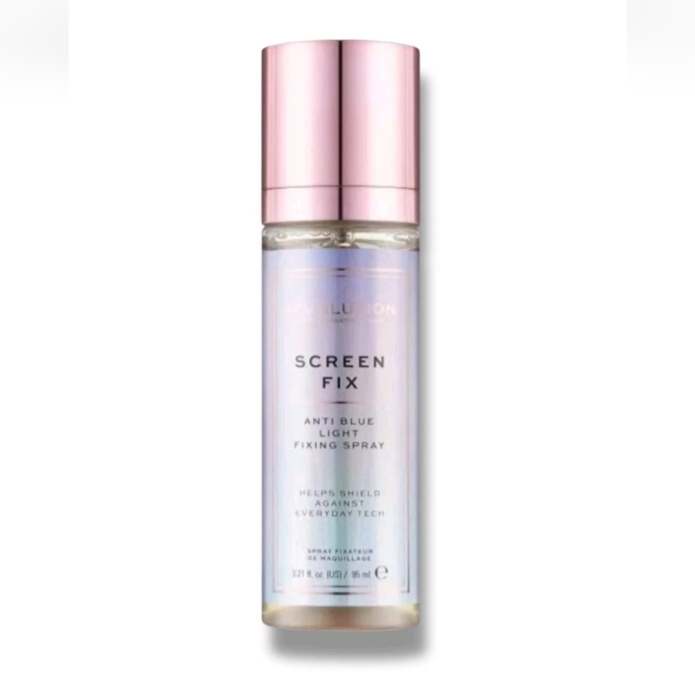 New REVOLUTION Makeup Revolution SCREEN FIX Anti-Blue Light Fixing Spray 3.21 oz